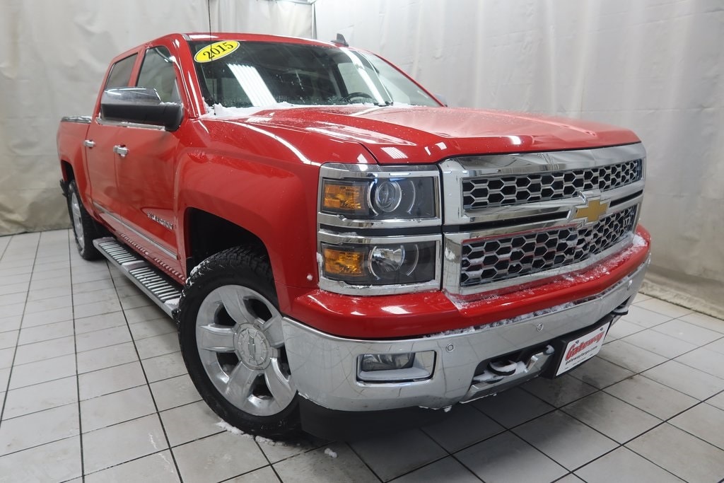 Used 2015 Chevrolet Silverado 1500 LTZ Truck Crew Cab