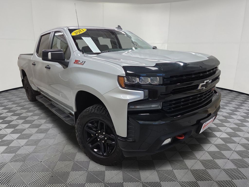 Used 2021 Chevrolet Silverado 1500 LT Trail Boss Truck Crew Cab