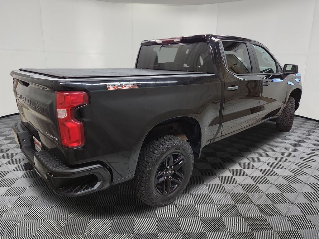 Used 2021 Chevrolet Silverado 1500 Custom Trail Boss Truck Crew Cab