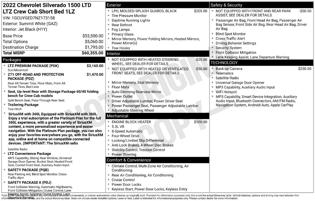 2022 Chevrolet Silverado 1500 Limited LTZ - Photo 6