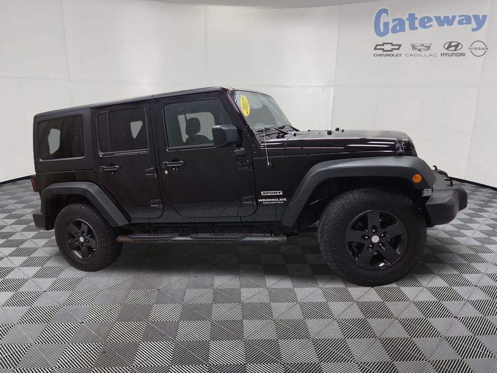 Used 2017 Jeep Wrangler JK Unlimited Unlimited Sport SUV