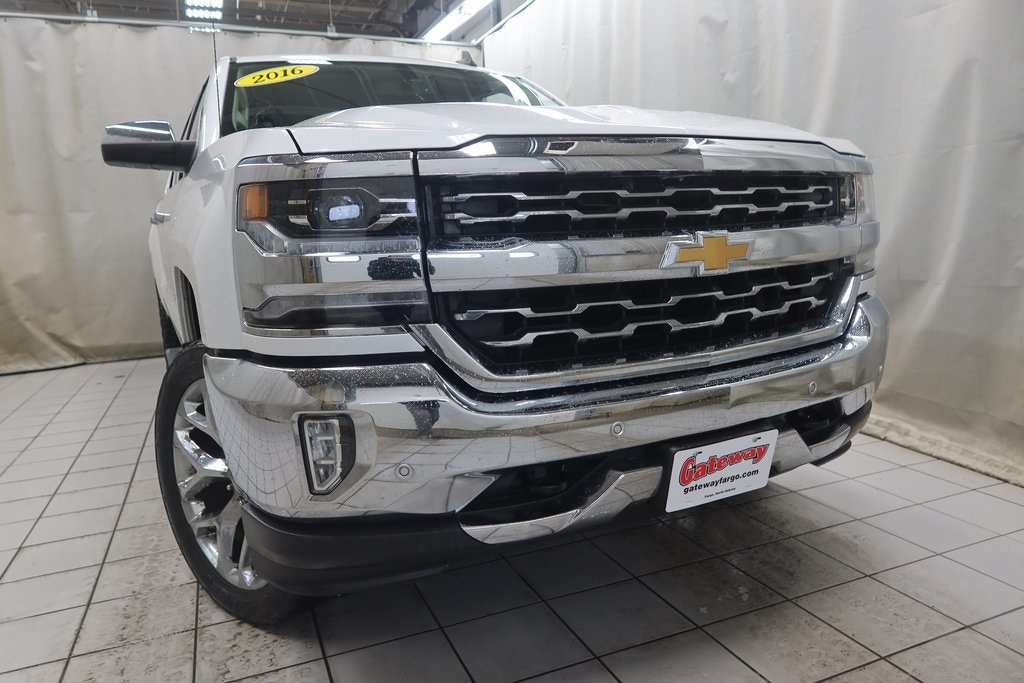 Used 2016 Chevrolet Silverado 1500 LTZ with VIN 3GCUKSEC9GG328887 for sale in Fargo, ND