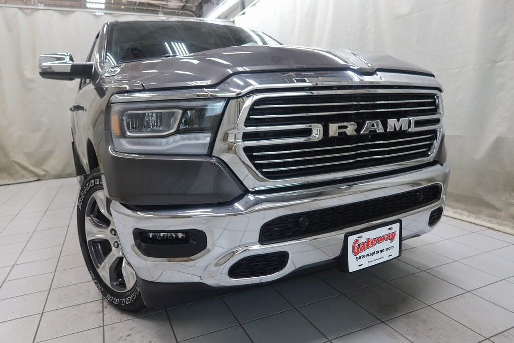 Used 2023 RAM Ram 1500 Pickup Laramie with VIN 1C6SRFJTXPN603360 for sale in Fargo, ND