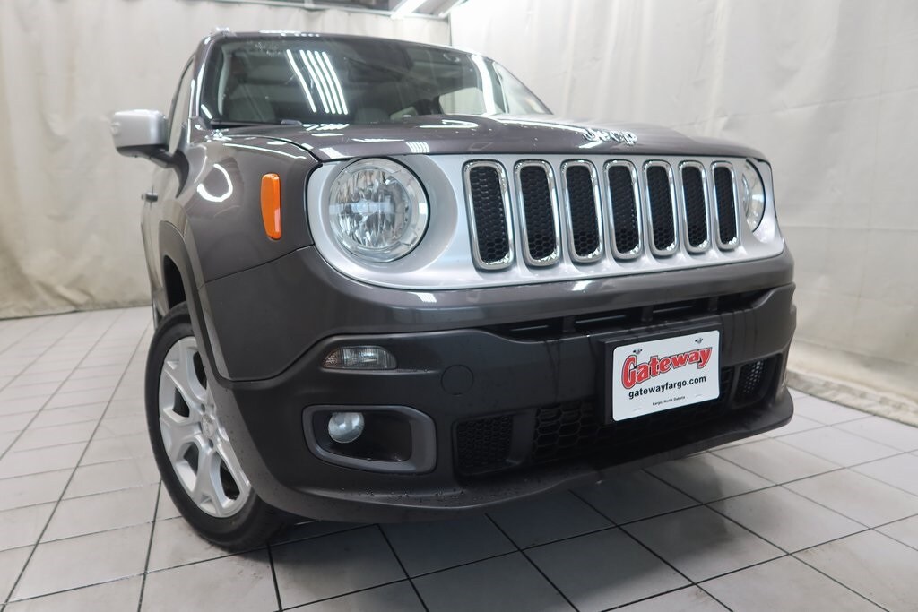 Used 2018 Jeep Renegade Limited with VIN ZACCJBDB1JPH02812 for sale in Fargo, ND