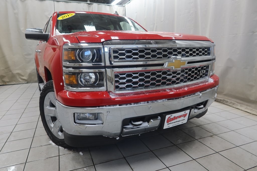 Used 2015 Chevrolet Silverado 1500 LTZ Truck Crew Cab