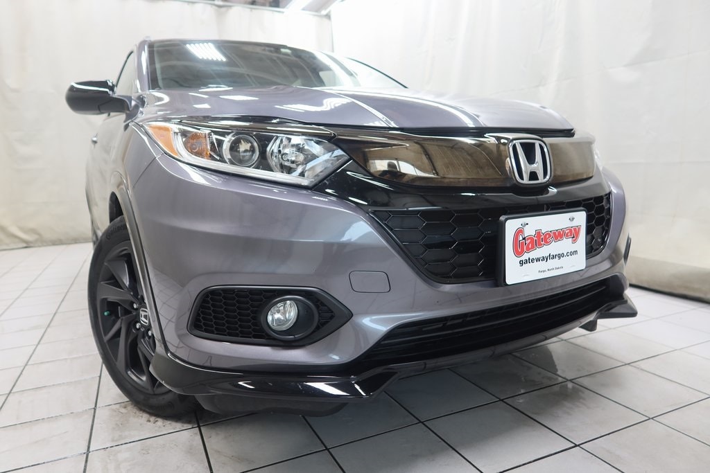 Used 2022 Honda HR-V Sport with VIN 3CZRU6H16NM710532 for sale in Fargo, ND