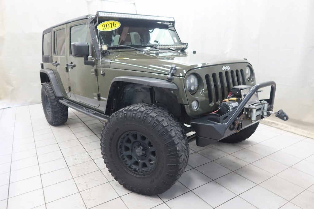 Used 2016 Jeep Wrangler JK Unlimited Unlimited Rubicon SUV