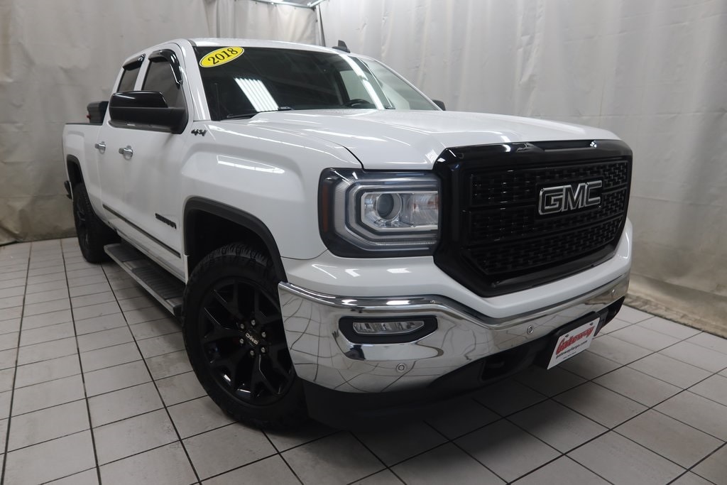 Used 2018 GMC Sierra 1500 SLT Truck Double Cab