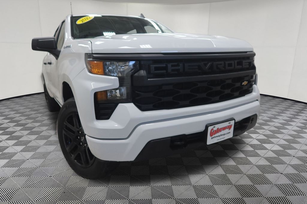 Used 2022 Chevrolet Silverado 1500 Custom Truck Crew Cab