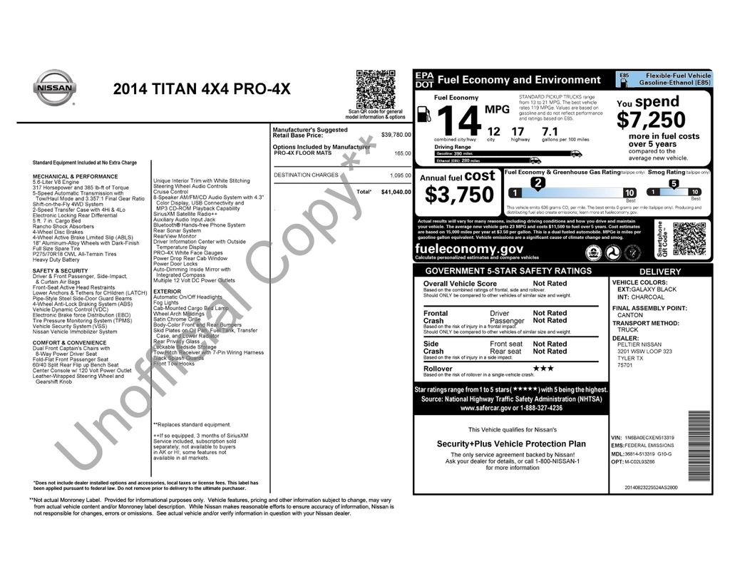 2014 Nissan Titan's photo