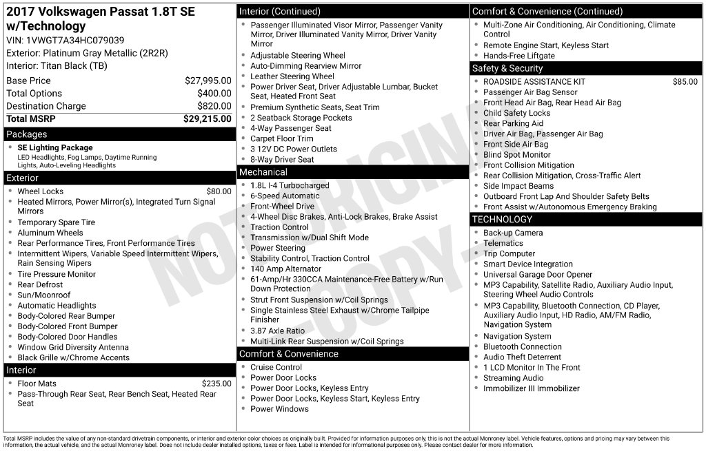 1VWGT7A34HC079039