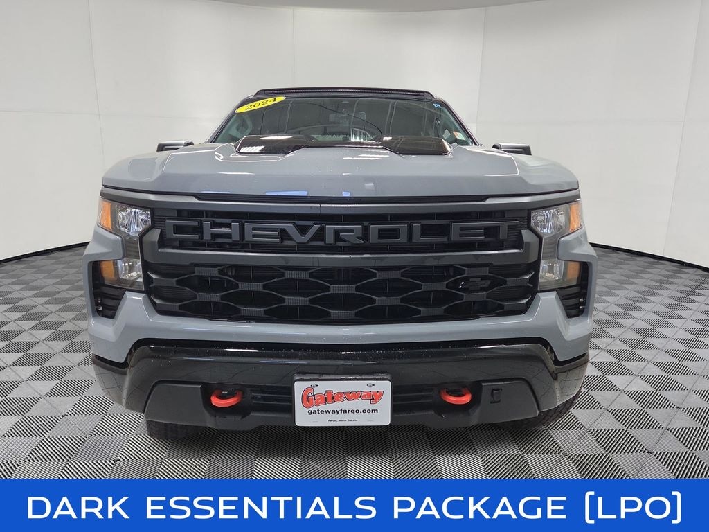 Used 2024 Chevrolet Silverado 1500 Custom Trail Boss Truck Crew Cab