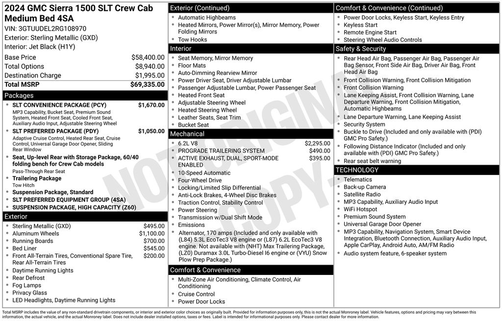 2024 GMC Sierra 1500 SLT - Photo 6
