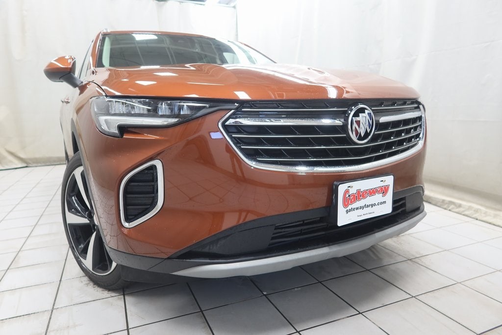 Used 2021 Buick Envision Essence with VIN LRBFZPR44MD076932 for sale in Fargo, ND