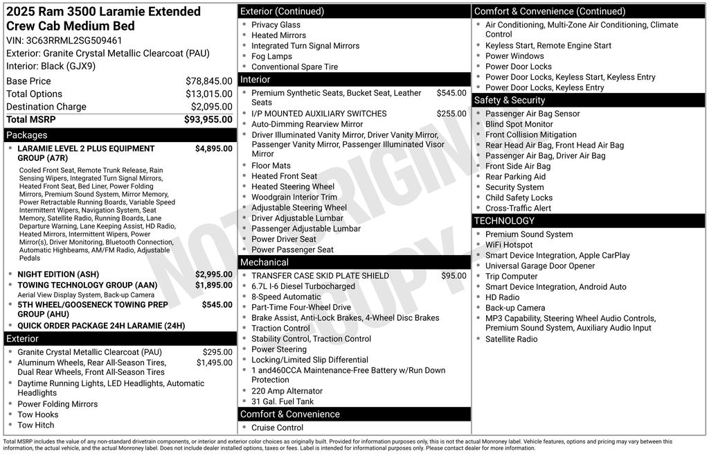 2025 RAM Ram 3500 Pickup Laramie - Photo 2
