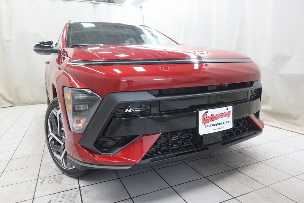 Used 2024 Hyundai Kona N Line with VIN KM8HACA3XRU097574 for sale in Fargo, ND