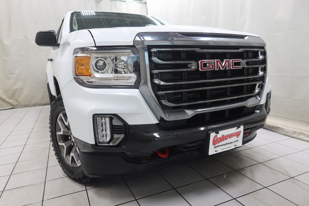 Used 2022 GMC Canyon AT4 with VIN 1GTG6FEN2N1332429 for sale in Fargo, ND