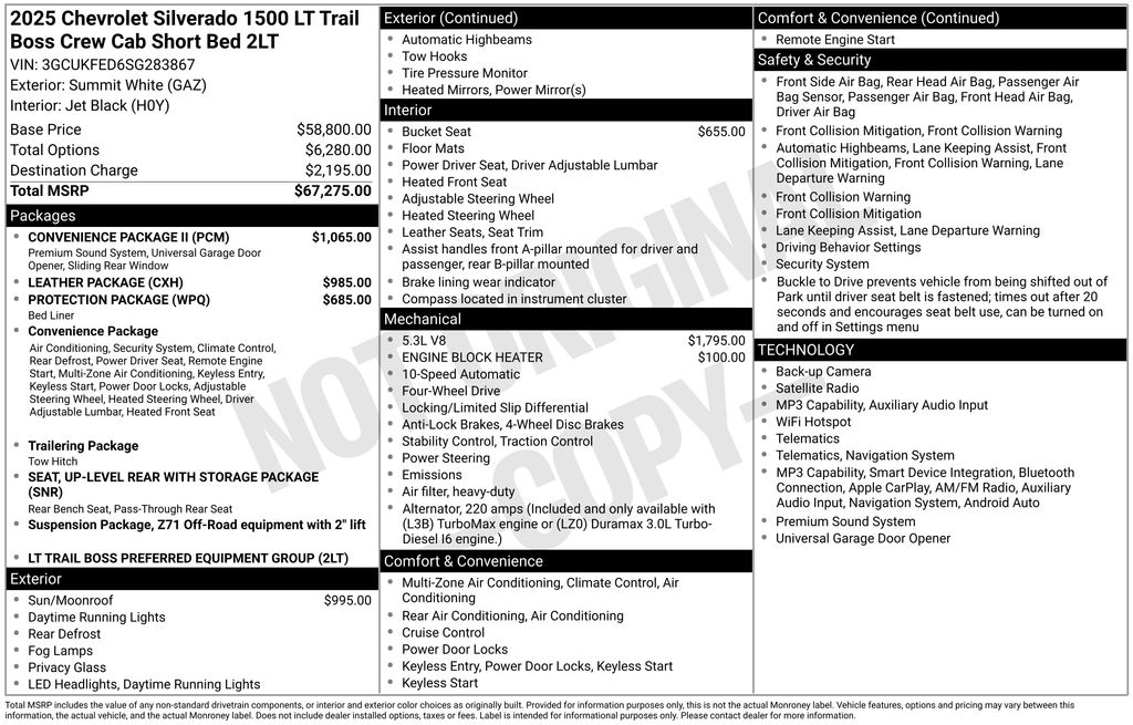 2025 Chevrolet Silverado 1500 LT Trail Boss - Photo 6