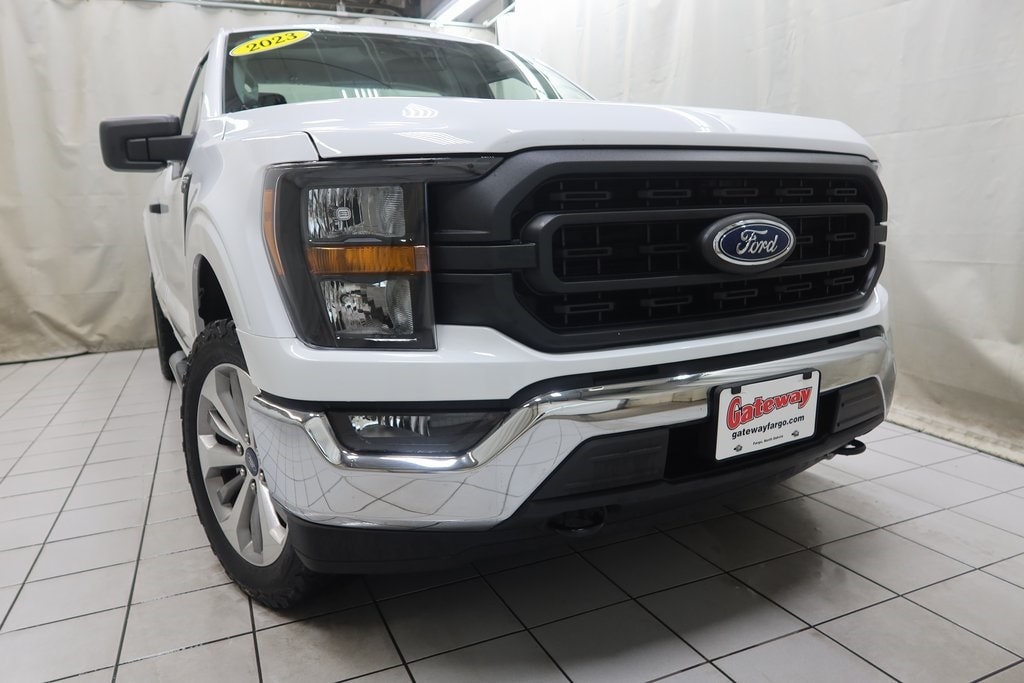 Used 2023 Ford F-150 XL with VIN 1FTMF1EP0PKD70830 for sale in Fargo, ND