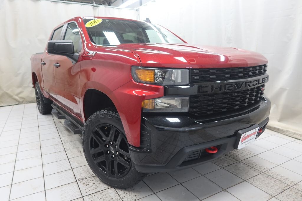 Used 2021 Chevrolet Silverado 1500 Custom Trail Boss Truck Crew Cab