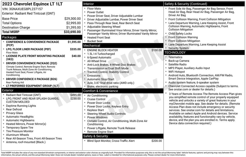 Used 2023 Chevrolet Equinox LT SUV