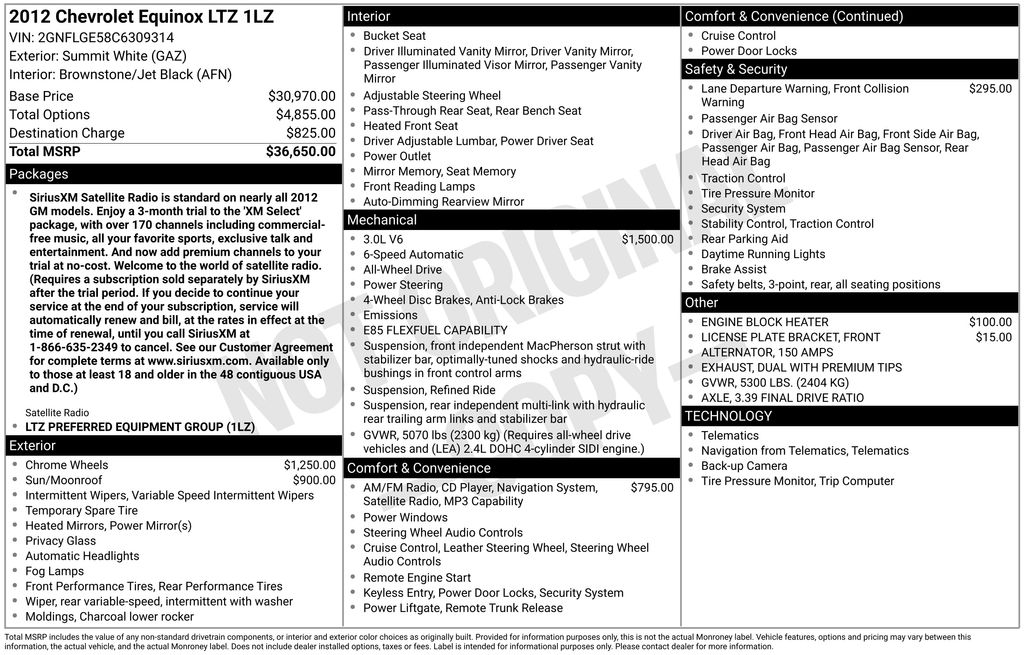 2012 Chevrolet Equinox