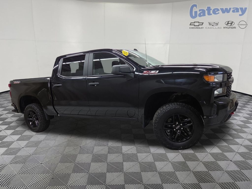 Used 2021 Chevrolet Silverado 1500 Custom Trail Boss Truck Crew Cab