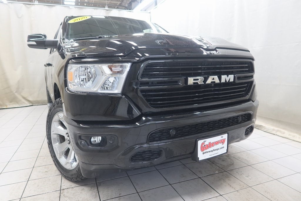 Used 2020 RAM Ram 1500 Pickup Big Horn/Lone Star with VIN 1C6SRFFT4LN110860 for sale in Fargo, ND