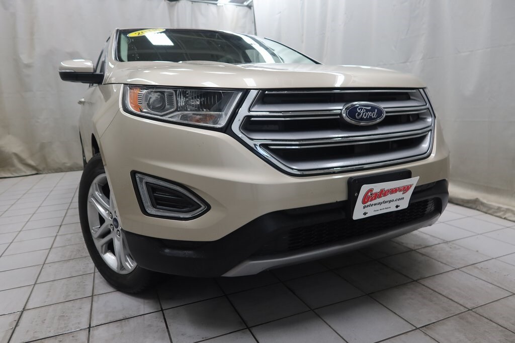 Used 2018 Ford Edge Titanium with VIN 2FMPK4K83JBC07416 for sale in Fargo, ND