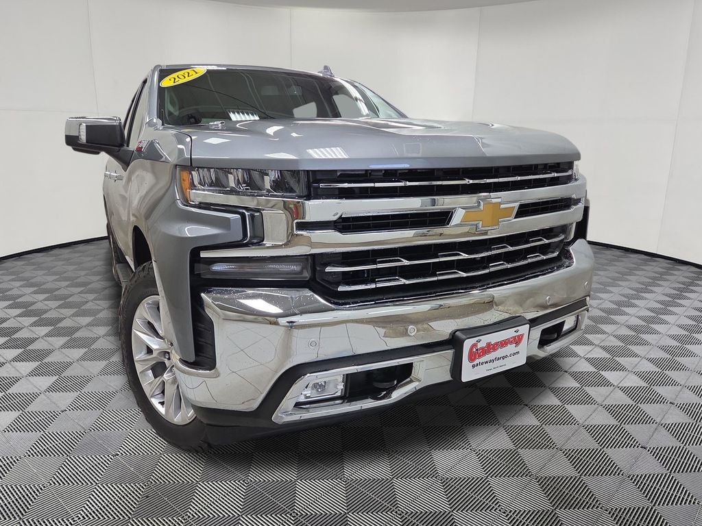 Used 2021 Chevrolet Silverado 1500 LTZ Truck Crew Cab