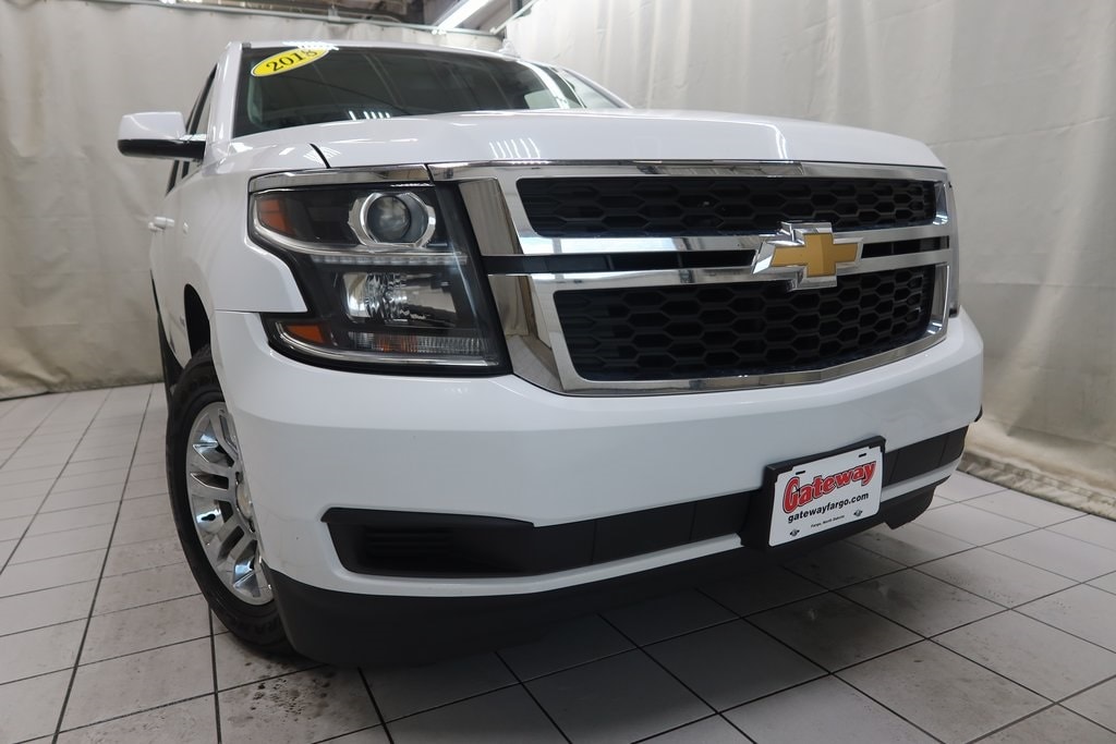 Used 2018 Chevrolet Tahoe LS with VIN 1GNSKAKC9JR300852 for sale in Fargo, ND