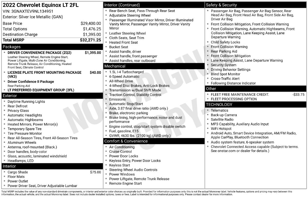  Chevrolet Equinox