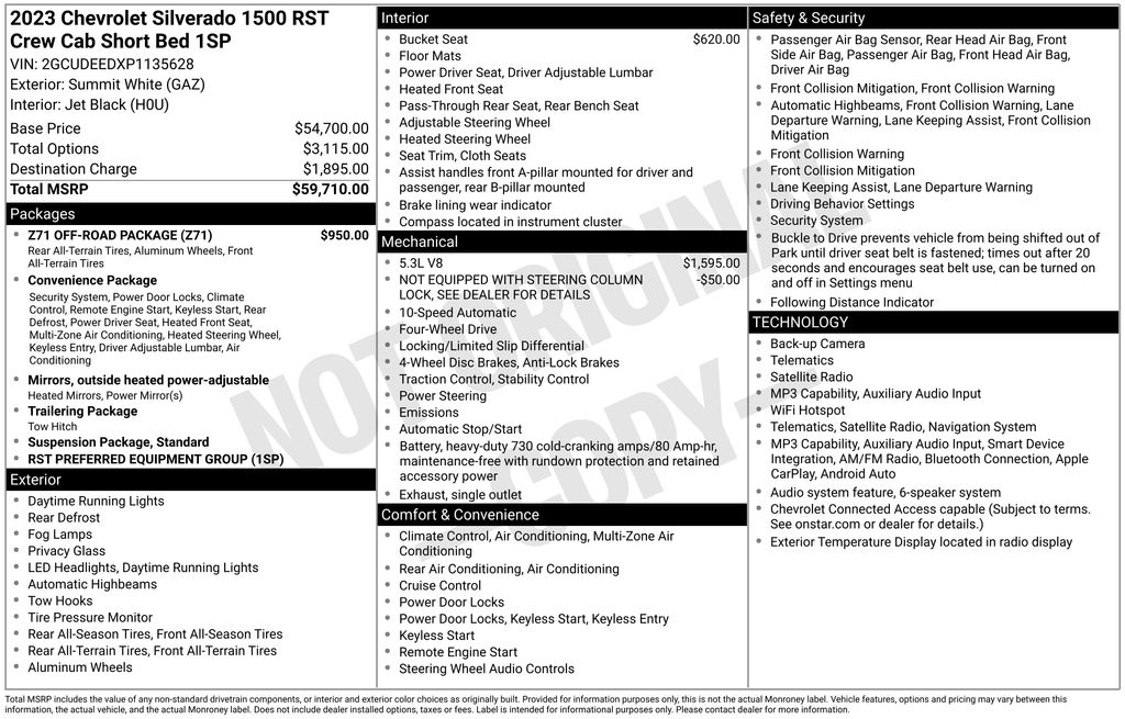 2023 Chevrolet Silverado 1500 RST - Photo 6