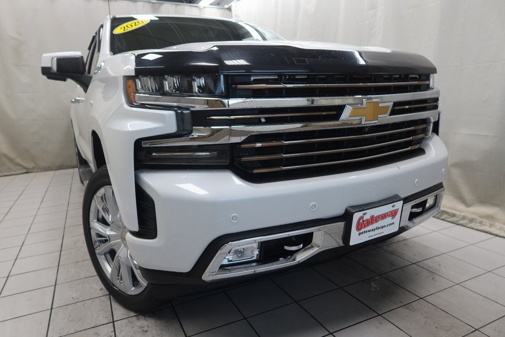 Used 2020 Chevrolet Silverado 1500 High Country with VIN 3GCUYHEL6LG204216 for sale in Fargo, ND