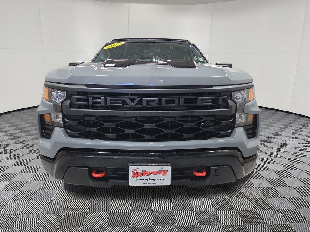 Used 2024 Chevrolet Silverado 1500 Custom Trail Boss Truck Crew Cab