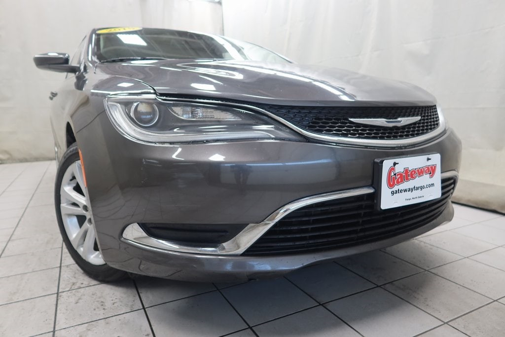 Used 2015 Chrysler 200 Limited with VIN 1C3CCCAB0FN666877 for sale in Fargo, ND