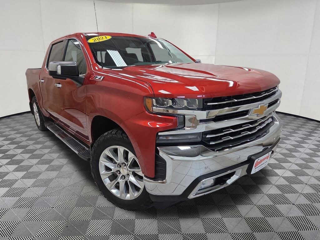 Used 2021 Chevrolet Silverado 1500 LTZ Truck Crew Cab