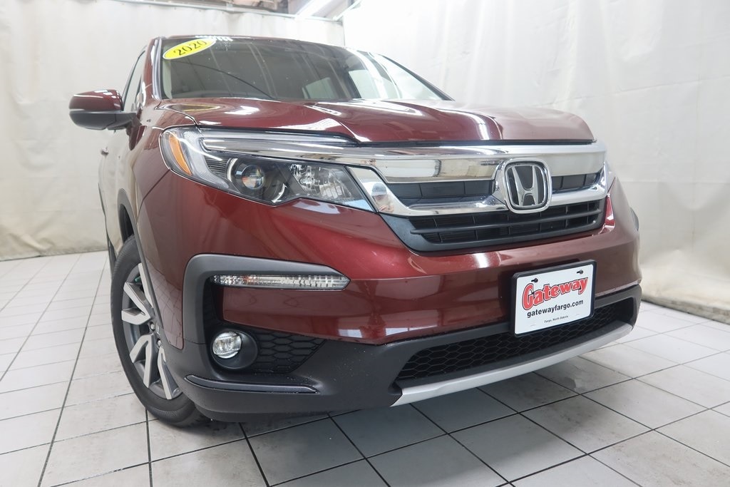 Used 2020 Honda Pilot EX with VIN 5FNYF6H32LB038466 for sale in Fargo, ND