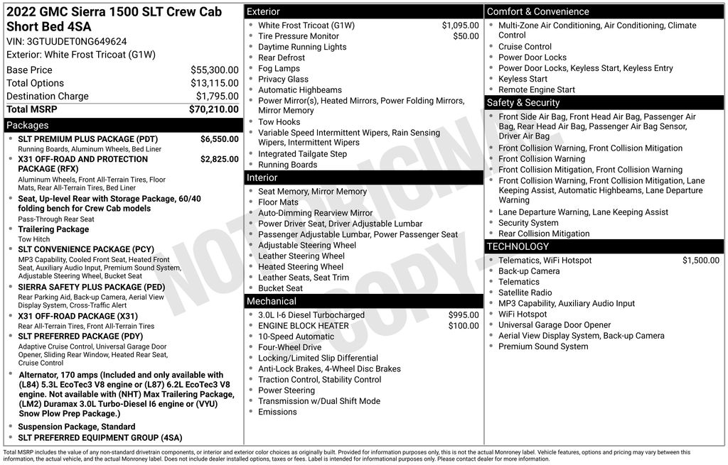 2022 GMC Sierra 1500 SLT - Photo 6