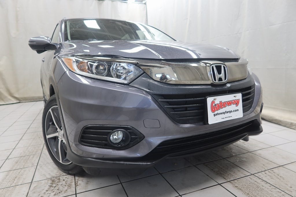 Used 2022 Honda HR-V EX with VIN 3CZRU6H58NM774591 for sale in Fargo, ND