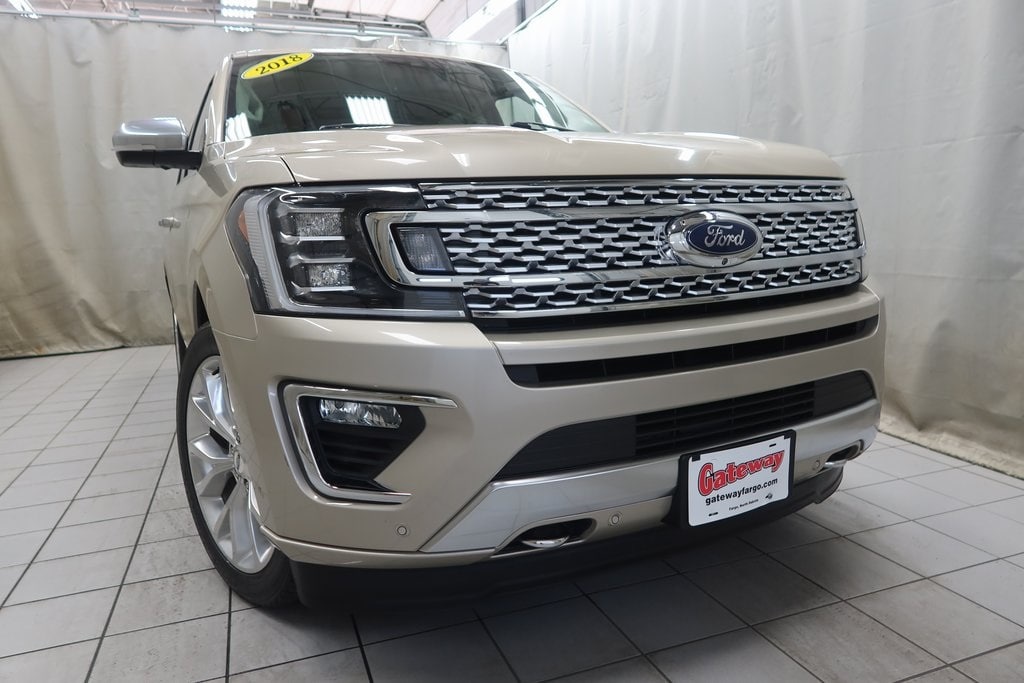 Used 2018 Ford Expedition Platinum with VIN 1FMJU1MT0JEA12863 for sale in Fargo, ND