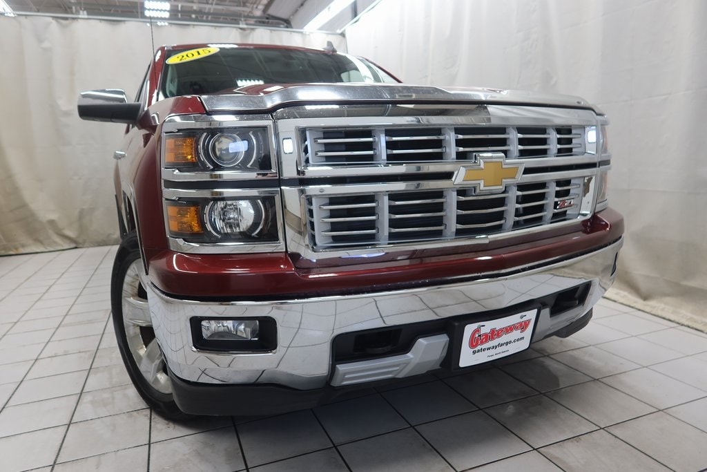 Used 2015 Chevrolet Silverado 1500 LTZ with VIN 1GCUKSEC8FF199556 for sale in Fargo, ND
