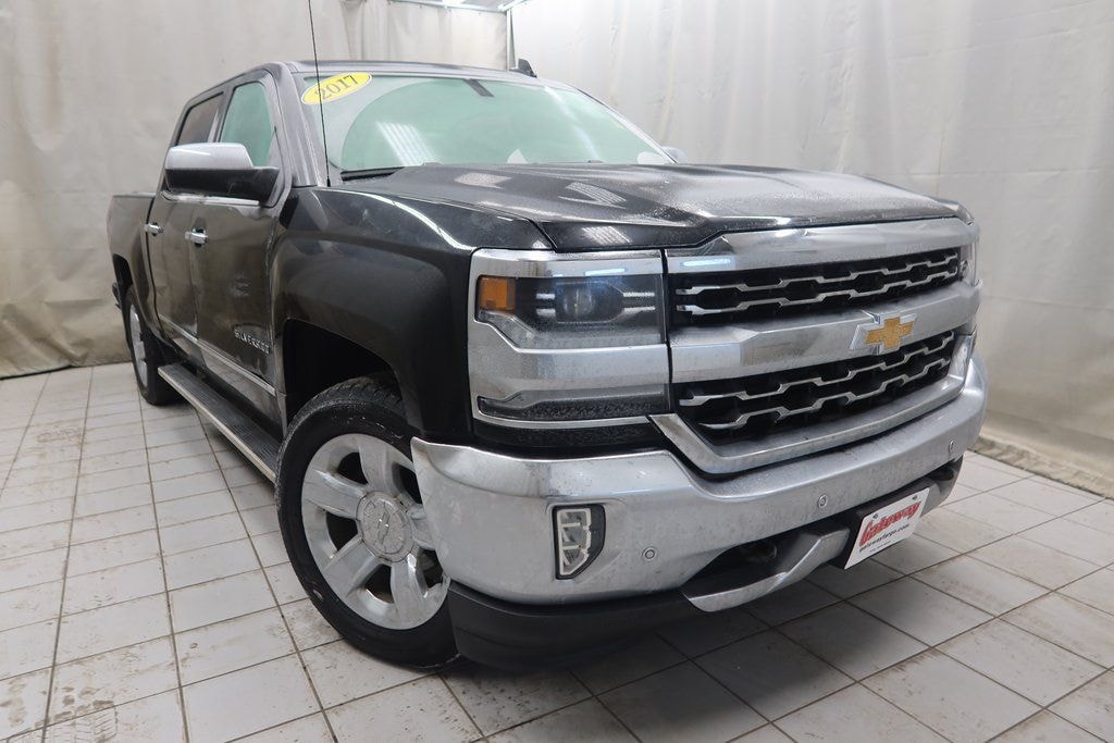 Used 2017 Chevrolet Silverado 1500 LTZ Truck Crew Cab