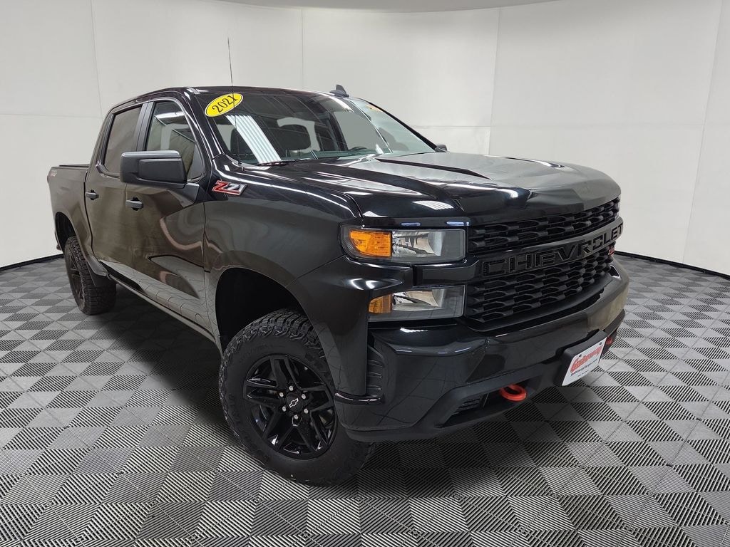 Used 2021 Chevrolet Silverado 1500 Custom Trail Boss Truck Crew Cab