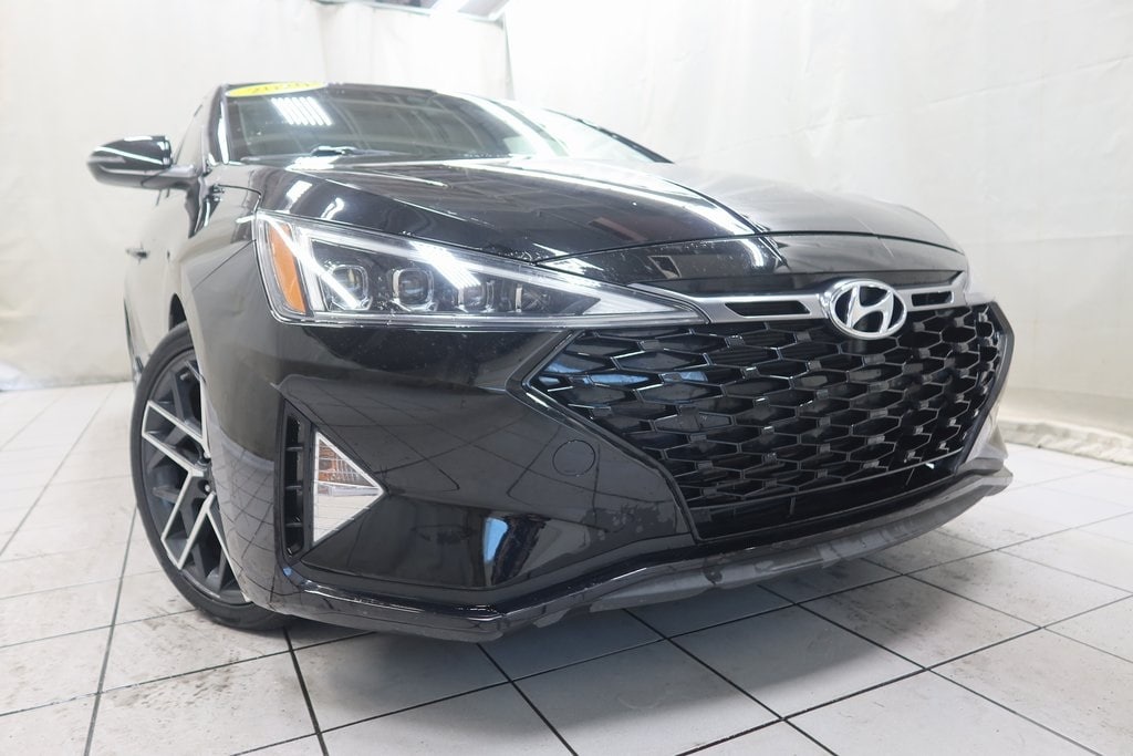 Used 2020 Hyundai Elantra Sport with VIN KMHD04LB9LU018639 for sale in Fargo, ND