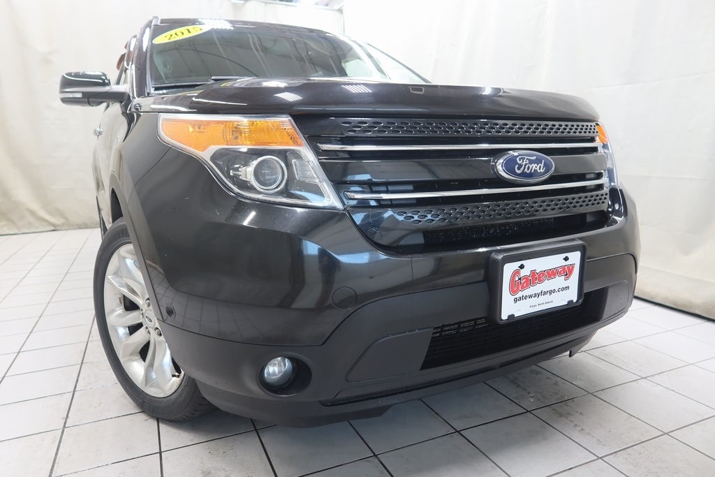 Used 2015 Ford Explorer Limited with VIN 1FM5K8F89FGB25165 for sale in Fargo, ND