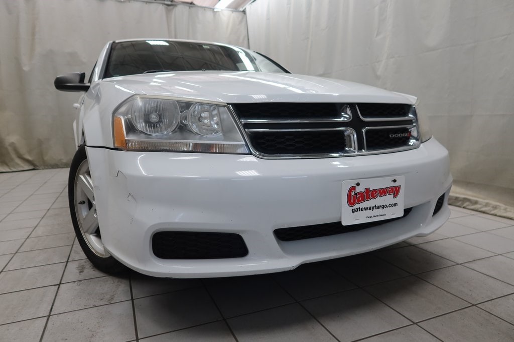 Used 2013 Dodge Avenger SE with VIN 1C3CDZAB0DN518385 for sale in Fargo, ND