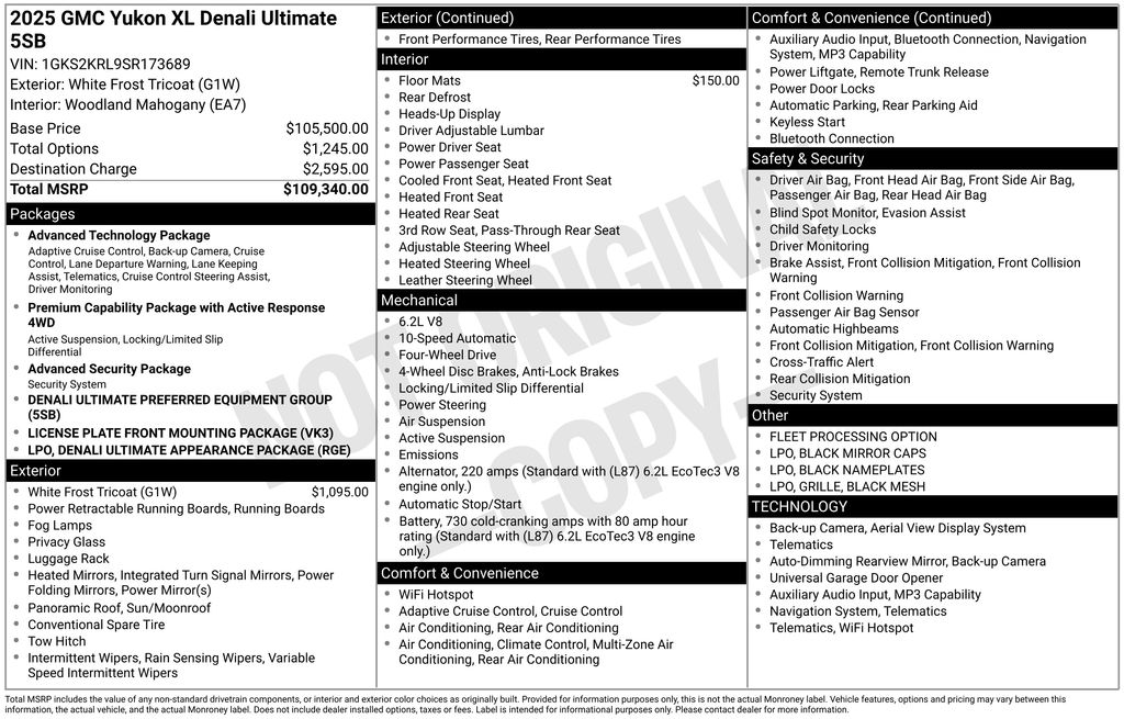 2025 GMC Yukon XL Denali Ultimate - Photo 6