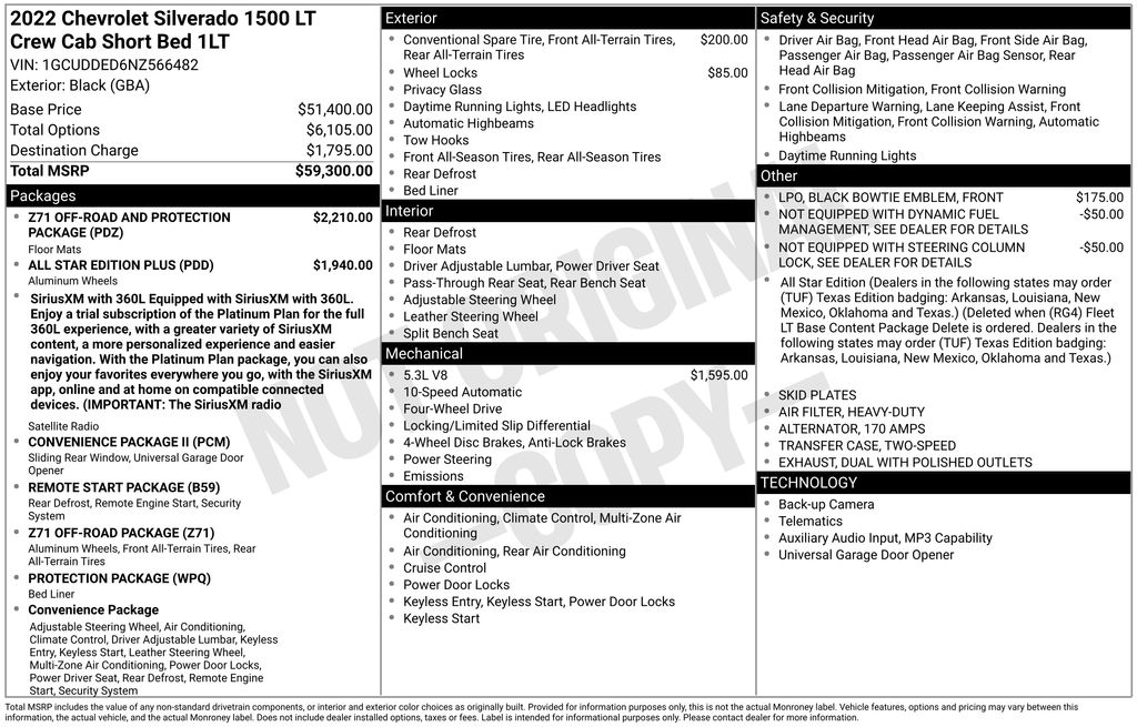 2022 Chevrolet Silverado 1500 LT 4X4 Crew Cab Short Box's photo