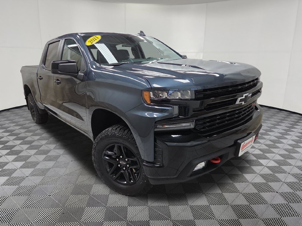 Used 2021 Chevrolet Silverado 1500 LT Trail Boss Truck Crew Cab
